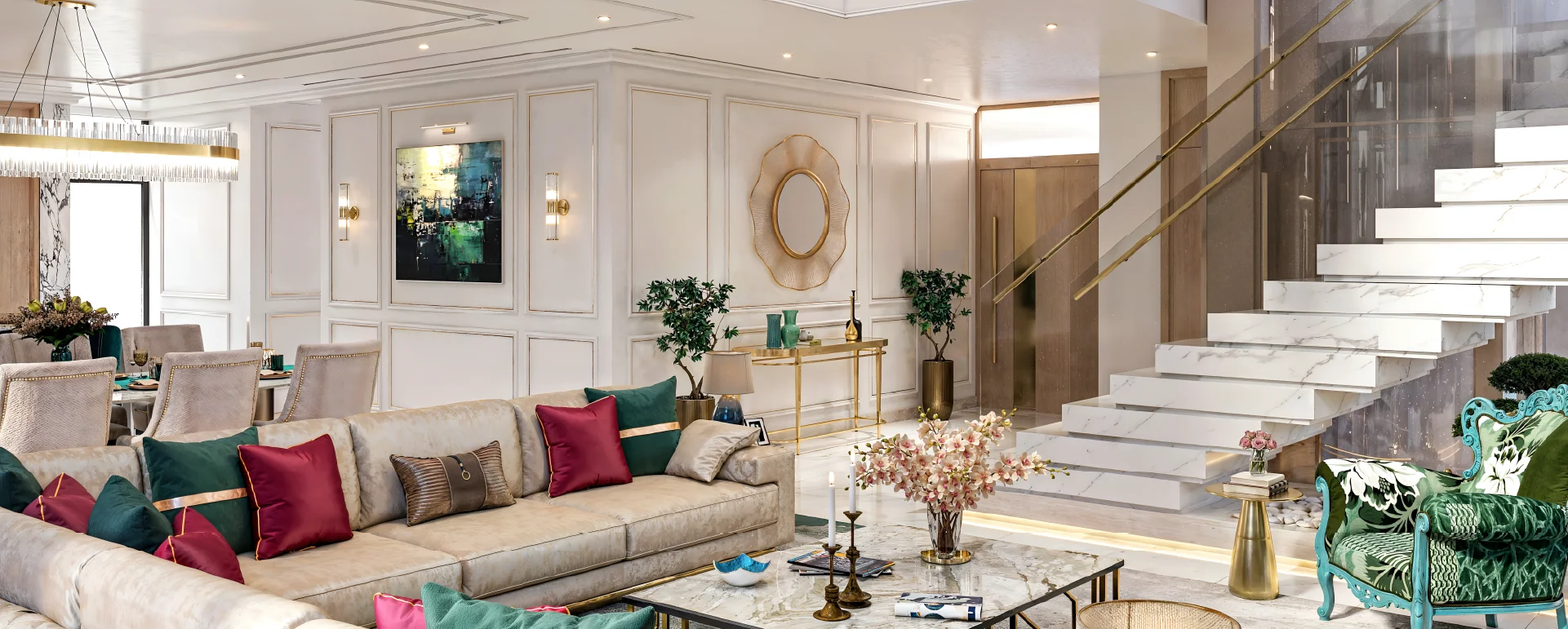 The Cypress three-bedroom townhouse exterior