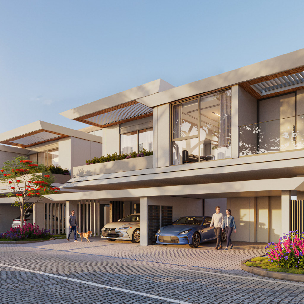 The Olivo four-bedroom townhouse interior